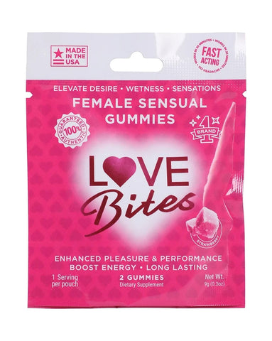 Love Bites Female Sensual Gummies - 12 x 2